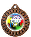 Immagine di MEDAGLIA FESTA DELLO SPORT Ø mm. 40