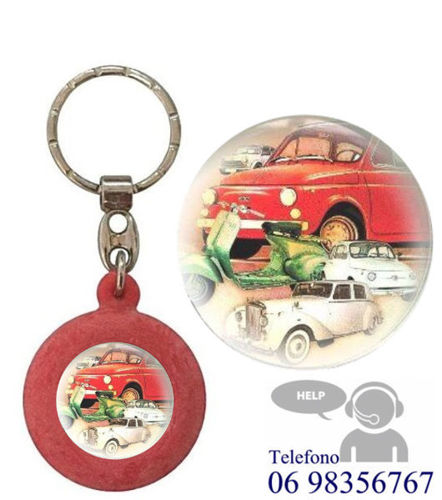 Immagine di PORTACHIAVI PROFUMATO ROSSO