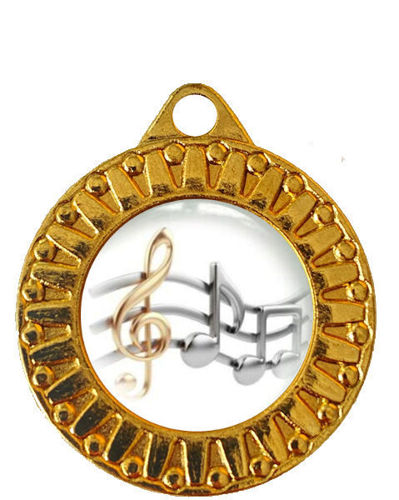 Immagine di MEDAGLIA MUSICA - diametro mm. 40