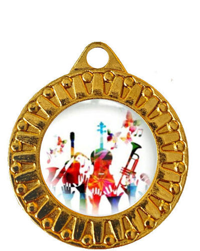 Immagine di MEDAGLIA MUSICA - diametro mm. 40