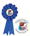 Immagine di COCCARDA BLU BASKET - Art. 7472B