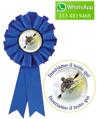 Immagine di COCCARDA BLU KAYAK - Art. 7472B