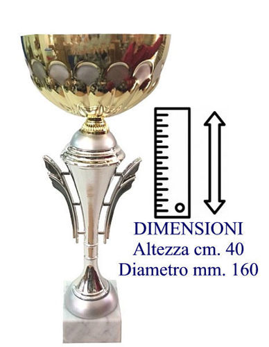 Immagine di COPPA IN METALLO - Art. 08130-M7