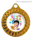 Immagine di MEDAGLIA GIOCHI MATEMATICI Ø mm. 40
