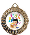 Immagine di MEDAGLIA GIOCHI MATEMATICI Ø mm. 40