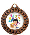 Immagine di MEDAGLIA GIOCHI MATEMATICI Ø mm. 40