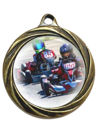 Immagine di MEDAGLIA GO-KART - diametro mm. 32