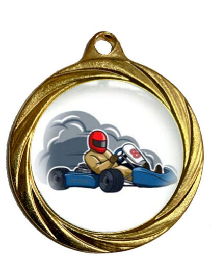 Immagine di MEDAGLIA GO-KART - diametro mm. 32