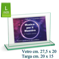 Immagine di CRISTAL CON TARGA - Art. 38X/GA