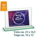 Immagine di CRISTAL CON TARGA - Art. 38X/GA