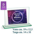 Immagine di CRISTAL CON TARGA - Art. 38X/GA