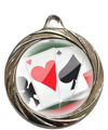 Immagine di MEDAGLIA GIOCO CARTE Ø mm. 32