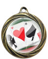 Immagine di MEDAGLIA GIOCO CARTE Ø mm. 32