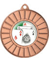 Immagine di MEDAGLIA GIOCO CARTE Ø mm. 50