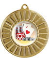 Immagine di MEDAGLIA GIOCO CARTE Ø mm. 50
