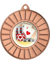 Immagine di MEDAGLIA GIOCO CARTE Ø mm. 50