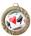 Immagine di MEDAGLIONE GIOCO CARTE Ø mm.70
