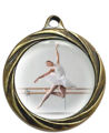 Immagine di MEDAGLIA DANZA - diametro mm. 32