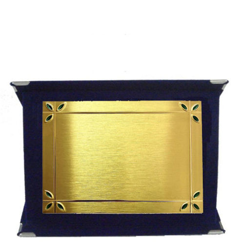 Immagine di TARGA IN OTTONE SIMILORO - Art. 060G