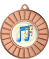 Immagine di MEDAGLIA MUSICA - diametro mm. 50