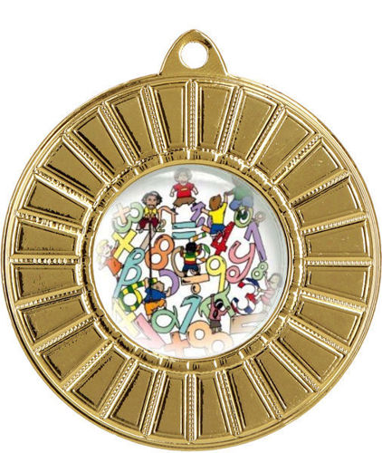Immagine di MEDAGLIA GIOCHI MATEMATICI Ø mm. 50