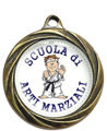 Immagine di MEDAGLIA SCUOLA ARTI MARZIALI Ø mm. 32