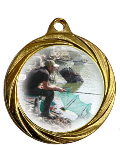 Immagine di MEDAGLIA GARA DI PESCA Ø mm. 32