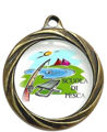 Immagine di MEDAGLIA SCUOLA DI PESCA Ø mm. 32