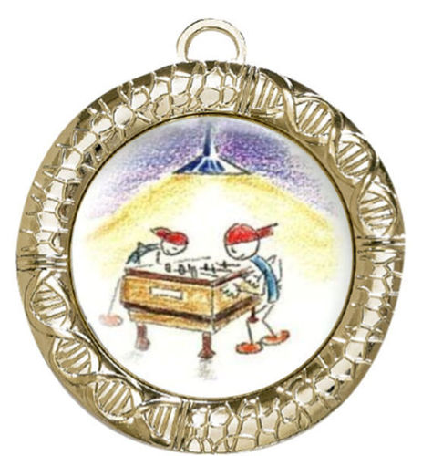 Immagine di MEDAGLIONE CALCIOBALILLA Ø mm.70