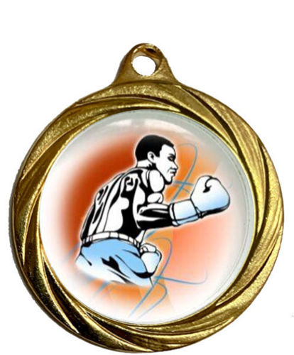 Immagine di MEDAGLIA BOXE - diametro mm. 32