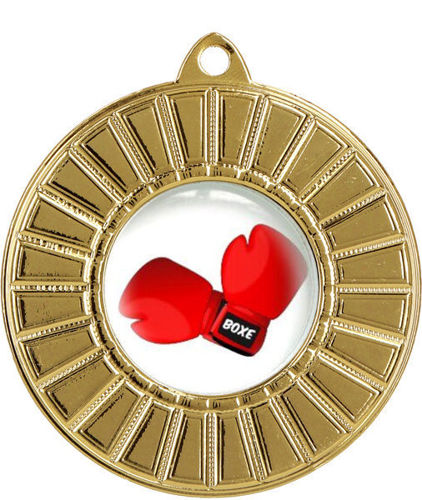 Immagine di MEDAGLIA BOXE - diametro mm. 50