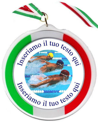 Immagine di MEDAGLIONE in plex diametro mm. 120