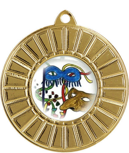 Immagine di MEDAGLIA CARNEVALE Ø mm. 50