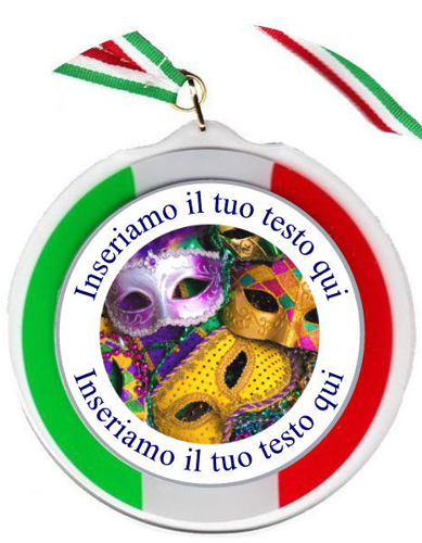 Immagine di MEDAGLIONE IN ABS - Diametro cm. 12