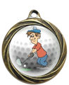 Immagine di MEDAGLIA GOLF - diametro mm. 32