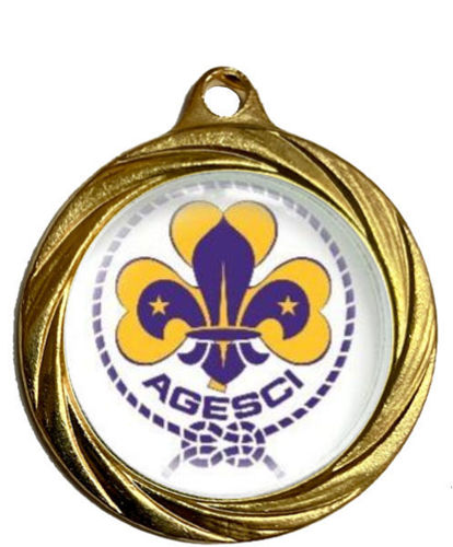 Immagine di MEDAGLIA AGESCI - diametro mm. 32
