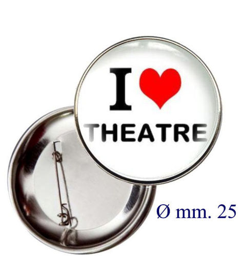 Immagine di SPILLA I LOVE TEATRO - Art. BS19124/25