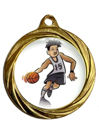 Immagine di MEDAGLIA MINIBASKET - diametro mm. 32