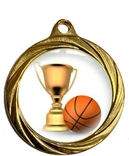 Immagine di MEDAGLIA BASKET - diametro mm. 32