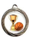 Immagine di MEDAGLIA BASKET - diametro mm. 32