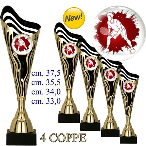 Immagine di SERIE TENNIS DA 4 PEZZI - Art. 8353