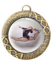 Immagine di MEDAGLIONE GINNASTICA Ø mm.70