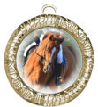 Immagine di MEDAGLIONE EQUITAZIONE Ø mm.70