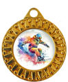 Immagine di MEDAGLIA SNOWBOARD - diametro mm. 40