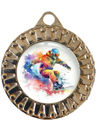 Immagine di MEDAGLIA SNOWBOARD - diametro mm. 40