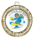 Immagine di MEDAGLIONE SCI - diametro mm.70