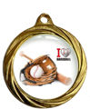 Immagine di MEDAGLIA BASEBALL - diametro mm. 32