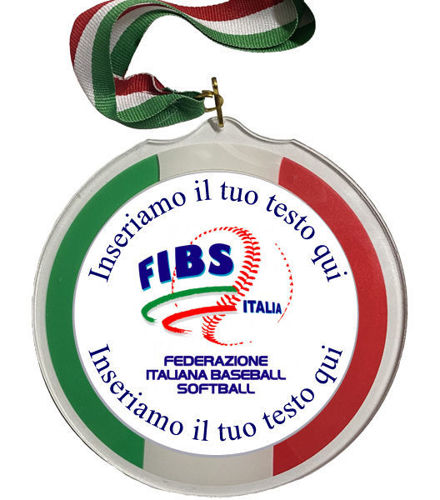 Immagine di MEDAGLIONE FEDERAZIONE IN PLEX Ø mm. 120