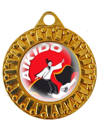 Immagine di MEDAGLIA AIKIDO - diametro mm. 40