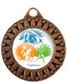 Immagine di MEDAGLIA TRIATHLON - diametro mm. 40